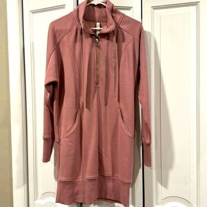 Athleta Cozy Karma Sweatshirt Dress S